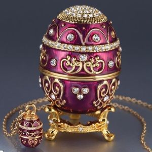 Stauer Egg Shaped Trinkets